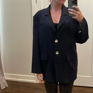 Navy Blue Summer Blazer